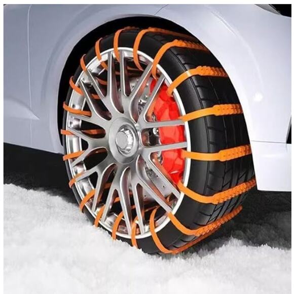 20 PCS of Snow Chains Easy Installation with Reusable anti slip ties - Picture 2 of 8